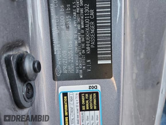 ✅ 2010 Hyundai Genesis Coupe Grand Touring • VIN: KMHHU6KHXAU011302 • Lot: 86188445. Listed on Copart with 159,858 mi. Free auction sales archive from the USA and detailed vehicle history report at DreamBid. Image 13.