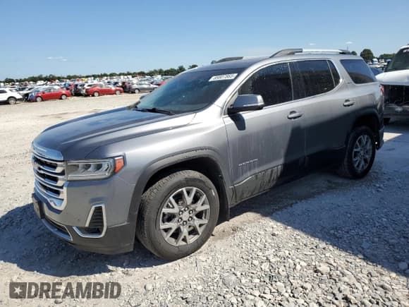 ✅ 2021 GMC Acadia SLT • VIN: 1GKKNMLS8MZ188237 • Лот: 69807865. Опубликован ранее на Copart с пробегом 73 255 миль. Бесплатный доступ к архиву аукционных продаж из США и подробный отчёт об истории автомобиля на DreamBid. Изображение 1.
