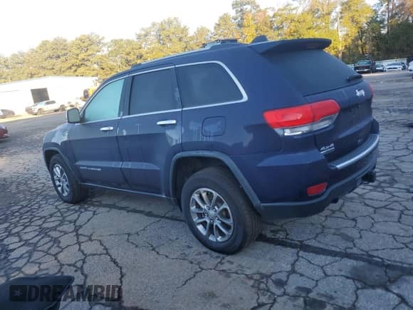 2014 Jeep Grand Cherokee Limited с VIN 1C4RJFBM2EC384165, выставлен на аукционе Copart как лот 90838985 с пробегом 161 302 миль миль и Чистый • Clean title. История ставок и продаж доступна на DreamBid. Изображение 2.