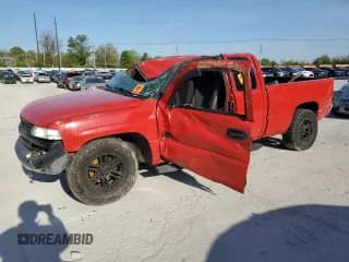 ✅ 2001 Chevrolet Silverado 1500 • VIN: 2GCEK19VX11402523 • Лот: 43507255. Опубликован ранее на Copart с пробегом Не указан. Бесплатный доступ к архиву аукционных продаж из США и подробный отчёт об истории автомобиля на DreamBid. Изображение 1.