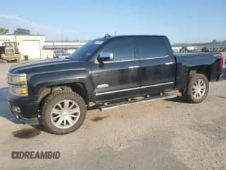 2015 Chevrolet Silverado 1500 High Country z VIN 3GCUKTECXFG381618, wystawiony jako Copart lot #80730505 z przebiegiem 246 369 mil mil oraz Szkoda całkowita • Salvage title. Historia ofert i sprzedaży dostępna na DreamBid. Obrazek 1.