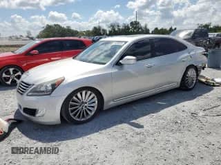 2014 Hyundai Equus Signature с VIN KMHGH4JH6EU080239, выставлен на аукционе Copart как лот 66690005 с пробегом 77 094 миль миль и Списание • Salvage title. История ставок и продаж доступна на DreamBid. Изображение 1.