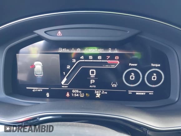 ✅ 2024 Audi RS Q8 • VIN: WU1ARBF11RD005576 • Lot: 41639891. Wystawiony na IAAI z przebiegiem 609 mil. Bezpłatny archiwum sprzedaży aukcyjnych z USA i szczegółowy raport historii pojazdu na DreamBid. Zdjęcie 7.