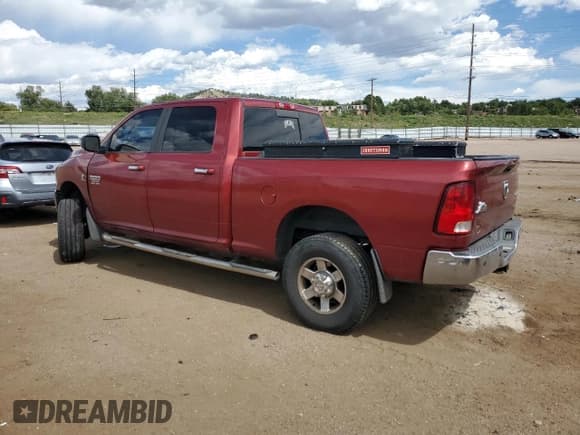 ✅ 2012 Ram 2500 Big Horn • VIN: 3C6UD5DL0CG321955 • Лот: 80160085. Опубликован ранее на Copart с пробегом 372 865 миль. Бесплатный доступ к архиву аукционных продаж из США и подробный отчёт об истории автомобиля на DreamBid. Изображение 2.