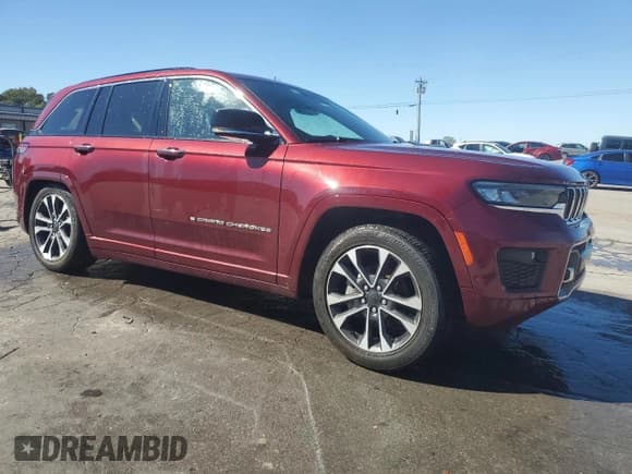 ✅ 2022 Jeep Grand Cherokee Overland • VIN: 1C4RJHDG7N8635896 • Lot: 86717585. Listed on Copart with 49,010 mi. Free auction sales archive from the USA and detailed vehicle history report at DreamBid. Image 4.