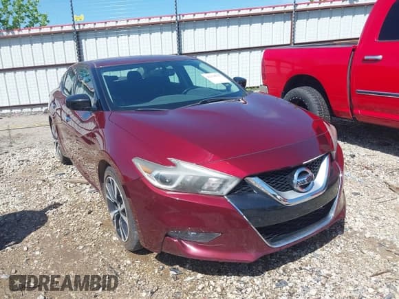✅ 2017 Nissan Maxima SL • VIN: 1N4AA6APXHC453400 • Lot: 42134032. Listed on IAAI with 127,382 mi. Free auction sales archive from the USA and detailed vehicle history report at DreamBid. Image 1.