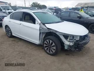 2017 Honda Accord EX-L z VIN JHMCR6F5XHC008589, wystawiony jako IAAI lot #42837391 z przebiegiem 94 478 mil mil oraz . Historia ofert i sprzedaży dostępna na DreamBid. Obrazek 1.