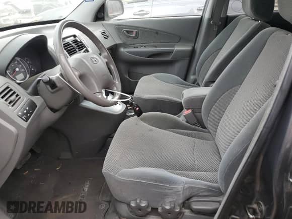 2007 Hyundai Tucson SE with VIN KM8JN72D57U518473, listed as a Copart auction lot 71998814 with 106,340 mi miles and Salvage title. Bid and sale history available at DreamBid. Image 7.