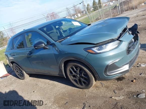 ✅ 2024 Honda HR-V Sport • VIN: 3CZRZ2H59RM757654 • Lot: 41992927. Listed on IAAI with 20,486 mi. Free auction sales archive from the USA and detailed vehicle history report at DreamBid. Image 13.