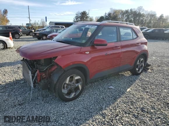 ✅ 2022 Hyundai Venue Limited • VIN: KMHRC8A35NU176284 • Lot: 79919614. Listed on Copart with 19,406 mi. Free auction sales archive from the USA and detailed vehicle history report at DreamBid. Image 1.