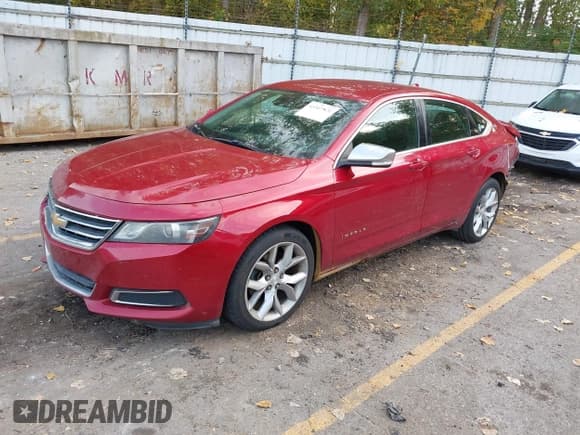 ✅ 2014 Chevrolet Impala LT • VIN: 2G1125S30E9107297 • Лот: 43347821. Опубликован ранее на IAAI с пробегом 149 942 миль. Бесплатный доступ к архиву аукционных продаж из США и подробный отчёт об истории автомобиля на DreamBid. Изображение 2.