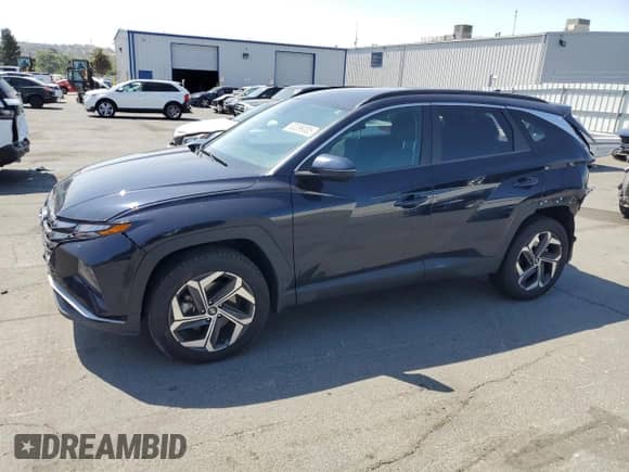 2022 Hyundai Tucson SEL с VIN KM8JBDA21NU035616, выставлен на аукционе Copart как лот 62099305 с пробегом 45 057 миль миль и Списание • Salvage title. История ставок и продаж доступна на DreamBid. Изображение 1.