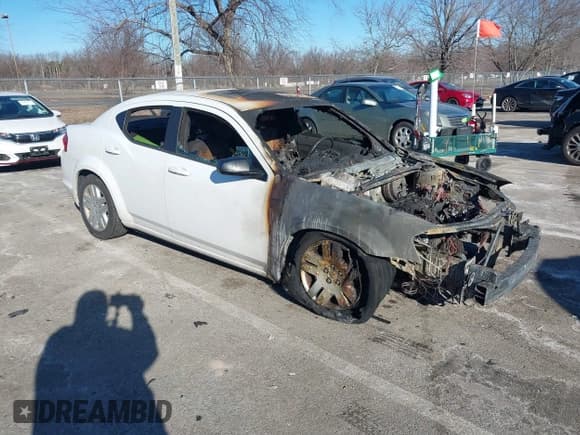 ✅ 2012 Dodge Avenger SE • VIN: 1C3CDZAB7CN110271 • Лот: 41468846. Опубликован ранее на IAAI с пробегом Не указан. Бесплатный доступ к архиву аукционных продаж из США и подробный отчёт об истории автомобиля на DreamBid. Изображение 1.