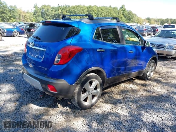 ✅ 2016 Buick Encore • VIN: KL4CJESB0GB736791 • Lot: 43190651. Listed on IAAI with 110,119 mi. Free auction sales archive from the USA and detailed vehicle history report at DreamBid. Image 4.