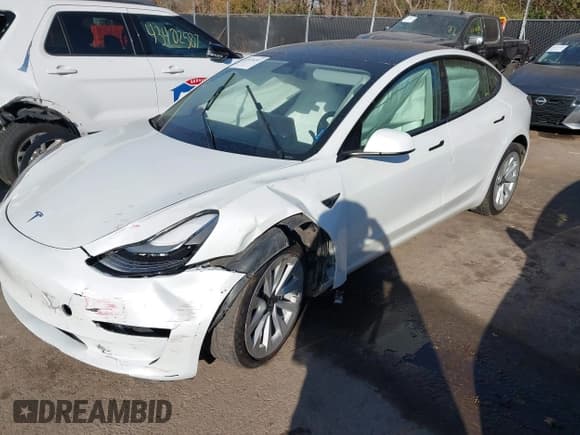 ✅ 2023 Tesla Model 3 Long Range • VIN: 5YJ3E1EBXPF621305 • Lot: 43676187. Listed on IAAI with 30,092 mi. Free auction sales archive from the USA and detailed vehicle history report at DreamBid. Image 22.