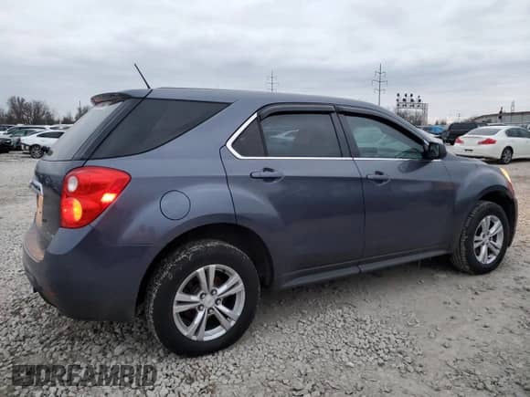 2013 Chevrolet Equinox LS with VIN 2GNALBEK3D6261712, listed as a Copart auction lot 80309194 with 159,480 mi miles and Salvage title. Bid and sale history available at DreamBid. Image 3.