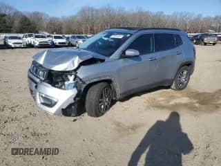 2020 Jeep Compass Latitude с VIN 3C4NJCBB3LT258927, выставлен на аукционе Copart как лот 42951625 с пробегом 65 811 миль миль и Списание • Salvage title. История ставок и продаж доступна на DreamBid. Изображение 1.