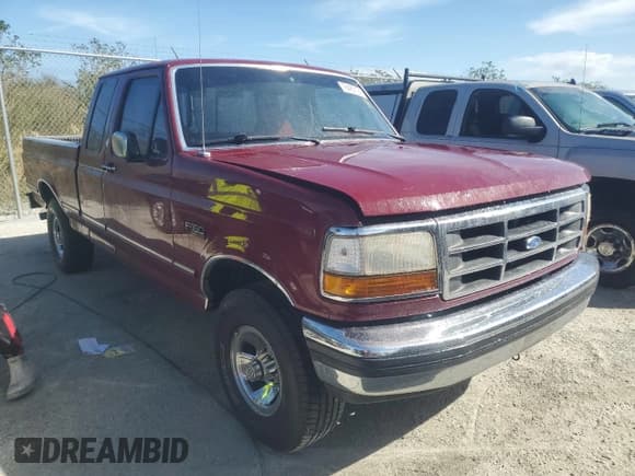 ✅ 1992 Ford F-150 • VIN: 1FTEX14H2NKA55620 • Lot: 76487124. Listed on Copart with 182,781 mi. Free auction sales archive from the USA and detailed vehicle history report at DreamBid. Image 4.