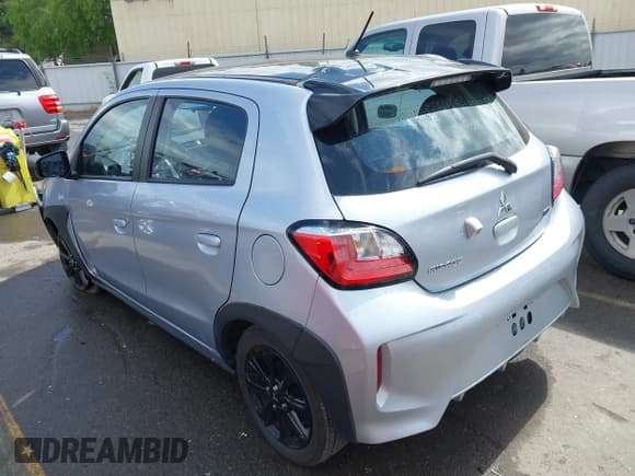 ✅ 2023 Mitsubishi Mirage Black Edition • VIN: ML32AWHJ4PH000832 • Lot: 41871077. Listed on IAAI with 39,807 mi. Free auction sales archive from the USA and detailed vehicle history report at DreamBid. Image 3.