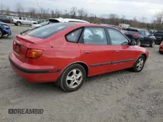 2002 Hyundai Elantra GT z VIN KMHDN55D62U069956, wystawiony jako Copart lot #78931504 z przebiegiem 52 117 mil mil oraz Czysty tytuł • Clean title. Historia ofert i sprzedaży dostępna na DreamBid. Obrazek 3.