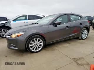 ✅ 2017 Mazda 3 Touring • VIN: JM1BN1L37H1135570 • Лот: 71796985. Опубликован ранее на Copart с пробегом 106 967 миль. Бесплатный доступ к архиву аукционных продаж из США и подробный отчёт об истории автомобиля на DreamBid. Изображение 1.