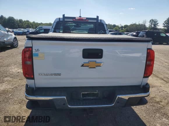 2020 Chevrolet Colorado 2WD Work Truck with VIN 1GCHSBEA3L1244041, listed as a Copart auction lot 71726105 with 132,460 mi miles and Salvage title. Bid and sale history available at DreamBid. Image 6.