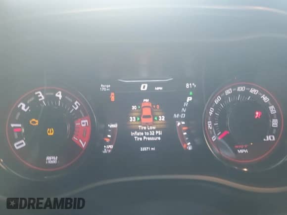 2021 Dodge Challenger SRT Hellcat с VIN 2C3CDZC9XMH601650, выставлен на аукционе Copart как лот 70405545 с пробегом 33 571 миль миль и Списание • Salvage title. История ставок и продаж доступна на DreamBid. Изображение 9.