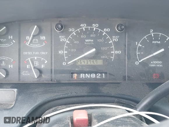 ✅ 1997 Ford F-250 • VIN: 1FTHW25F7VEA10948 • Лот: 41922444. Опубликован ранее на IAAI с пробегом 264 374 миль. Бесплатный доступ к архиву аукционных продаж из США и подробный отчёт об истории автомобиля на DreamBid. Изображение 7.