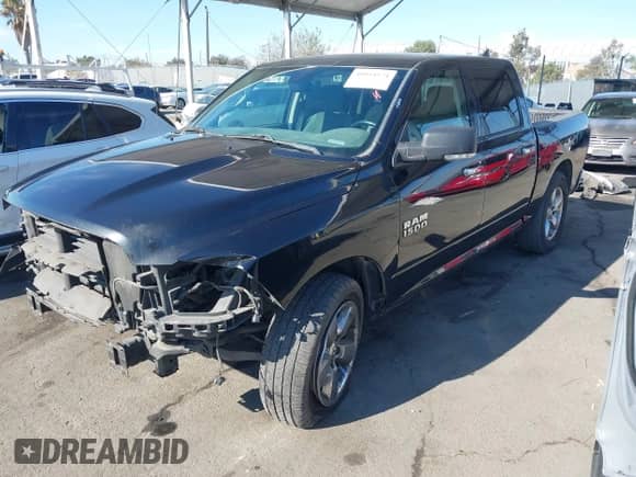 2016 Ram 1500 Big Horn with VIN 1C6RR6LG3GS136217, listed as a IAAI auction lot 40954574 with 209,247 mi miles and . Bid and sale history available at DreamBid. Image 2.