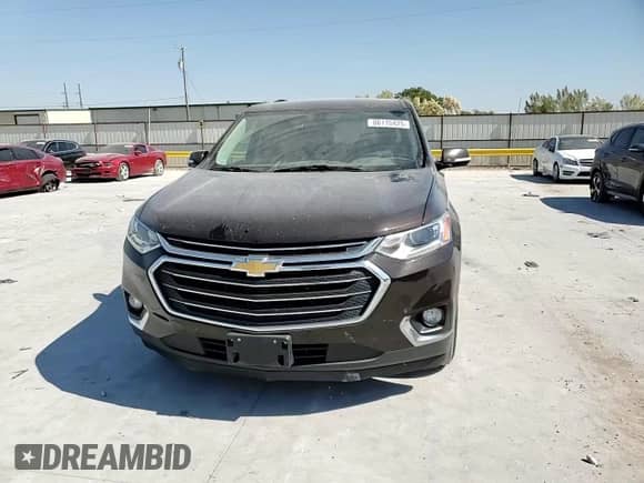 2018 Chevrolet Traverse LT Cloth with VIN 1GNERGKWXJJ137276, listed as a Copart auction lot 86170425 with 146,164 mi miles and Clean title. Bid and sale history available at DreamBid. Image 14.
