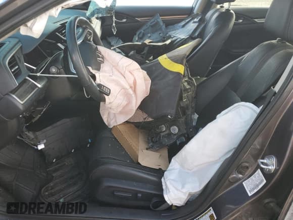 ✅ 2021 Honda Civic EX-L • VIN: 19XFC1F71ME202256 • Lot: 80117785. Listed on Copart with 55,364 mi. Free auction sales archive from the USA and detailed vehicle history report at DreamBid. Image 7.