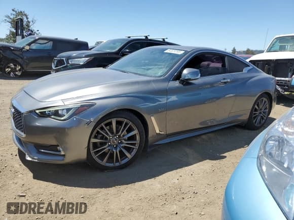 ✅ 2018 Infiniti Q60 Sport • VIN: JN1EV7EK5JM340414 • Лот: 64520395. Опубликован ранее на Copart с пробегом 74 002 миль. Бесплатный доступ к архиву аукционных продаж из США и подробный отчёт об истории автомобиля на DreamBid. Изображение 1.