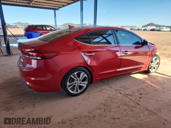 ✅ 2017 Hyundai Elantra Limited • VIN: 5NPD84LF9HH077904 • Lot: 82467975. Listed on Copart with 96,922 mi. Free auction sales archive from the USA and detailed vehicle history report at DreamBid. Image 3.