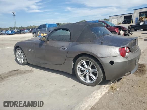 ✅ 2005 BMW Z4 3.0i • VIN: 4USBT53595LU11711 • Lot: 86164155. Listed on Copart with 95,184 mi. Free auction sales archive from the USA and detailed vehicle history report at DreamBid. Image 2.