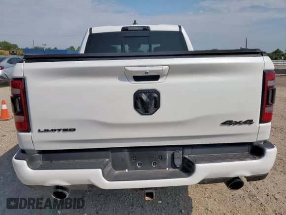 2021 Ram 1500 Limited with VIN 1C6SRFHT0MN640354, listed as a Copart auction lot 69665575 with 96,541 mi miles and Salvage title. Bid and sale history available at DreamBid. Image 6.