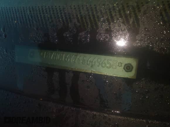 2001 Dodge 1500 with VIN 1B7HC16Y71S669658, listed as a IAAI auction lot 41472744 with 213,617 mi miles and . Bid and sale history available at DreamBid. Image 9.