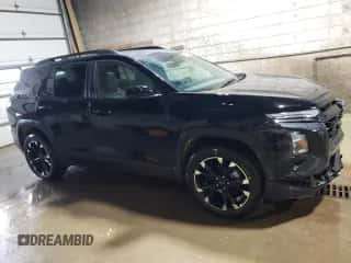 2025 Chevrolet Equinox AWD RS z VIN 3GNAXTEG4SL186985, wystawiony jako Copart lot #65392195 z przebiegiem 3 994 mil mil oraz Szkoda całkowita • Salvage title. Historia ofert i sprzedaży dostępna na DreamBid. Obrazek 4.