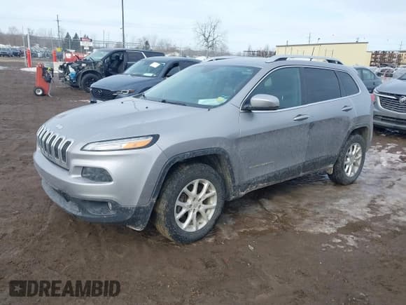 ✅ 2016 Jeep Cherokee Latitude • VIN: 1C4PJMCS5GW236487 • Лот: 41618915. Опубликован ранее на IAAI с пробегом 77 497 миль. Бесплатный доступ к архиву аукционных продаж из США и подробный отчёт об истории автомобиля на DreamBid. Изображение 2.