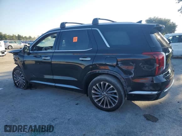 2023 Hyundai Palisade Calligraphy z VIN KM8R74GE8PU499172, wystawiony jako Copart lot #71889724 z przebiegiem 41 369 mil mil oraz Nie do naprawy • Non repairable. Historia ofert i sprzedaży dostępna na DreamBid. Obrazek 2.