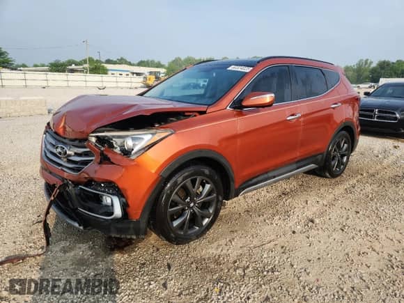 2018 Hyundai Santa Fe Ultimate with VIN 5XYZW4LA2JG506734, listed as a Copart auction lot 60324025 with 85,336 mi miles and Salvage title. Bid and sale history available at DreamBid. Image 1.