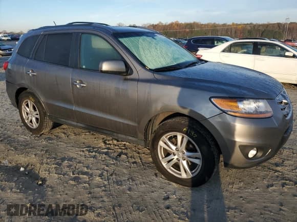 ✅ 2011 Hyundai Santa Fe Limited • VIN: 5XYZK4AG8BG054406 • Lot: 81667864. Listed on Copart with 90,403 mi. Free auction sales archive from the USA and detailed vehicle history report at DreamBid. Image 4.