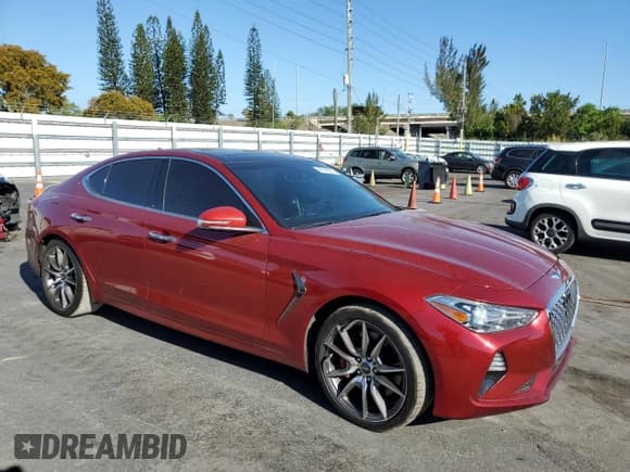 ✅ 2020 Genesis G70 3.3T • VIN: KMTG34LEXLU057731 • Lot: 48794325. Listed on Copart with 93,504 mi. Free auction sales archive from the USA and detailed vehicle history report at DreamBid. Image 4.