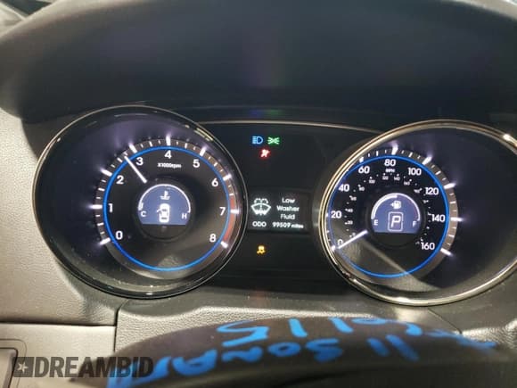 ✅ 2013 Hyundai Sonata GLS • VIN: 5NPEB4AC7DH620059 • Lot: 71104964. Listed on Copart with 99,509 mi. Free auction sales archive from the USA and detailed vehicle history report at DreamBid. Image 9.