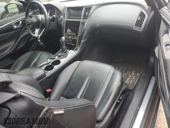 ✅ 2017 Infiniti Q60 Premium • VIN: JN1EV7EL0HM550325 • Lot: 86860655. Wystawiony na Copart z przebiegiem 127 031 mil. Bezpłatny archiwum sprzedaży aukcyjnych z USA i szczegółowy raport historii pojazdu na DreamBid. Zdjęcie 8.