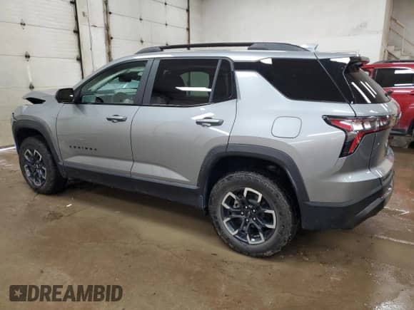 2025 Chevrolet Equinox AWD ACTIV z VIN 3GNAXSEGXSL169800, wystawiony jako Copart lot #84814685 z przebiegiem 18 185 mil mil oraz Szkoda całkowita • Salvage title. Historia ofert i sprzedaży dostępna na DreamBid. Obrazek 2.