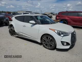 ✅ 2016 Hyundai Veloster Turbo • VIN: KMHTC6AE3GU269528 • Lot: 73026664. Wystawiony na Copart z przebiegiem 84 218 mil. Bezpłatny archiwum sprzedaży aukcyjnych z USA i szczegółowy raport historii pojazdu na DreamBid. Zdjęcie 4.