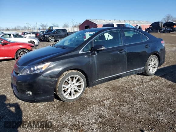 ✅ 2010 Lexus HS 250h Premium • VIN: JTHBB1BA7A2003156 • Lot: 87194965. Listed on Copart with 202,698 mi. Free auction sales archive from the USA and detailed vehicle history report at DreamBid. Image 1.