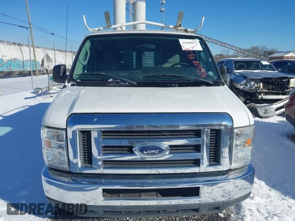 ✅ 2013 Ford Econoline Cargo Commercial • VIN: 1FTNE2EW5DDA25524 • Lot: 41208957. Listed on IAAI with 148,921 mi. Free auction sales archive from the USA and detailed vehicle history report at DreamBid. Image 12.