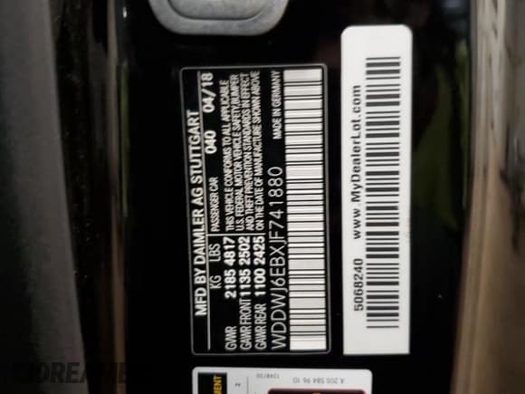 ✅ 2018 Mercedes-Benz C 43 AMG • VIN: WDDWJ6EBXJF741880 • Lot: 85888005. Wystawiony na Copart z przebiegiem 72 576 mil. Bezpłatny archiwum sprzedaży aukcyjnych z USA i szczegółowy raport historii pojazdu na DreamBid. Zdjęcie 12.