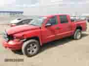 2006 Dodge Dakota SLT with VIN 1D7HE48K76S701994, listed as a Copart auction lot 72152274 with 145,040 mi miles and Salvage title. Bid and sale history available at DreamBid. Image 1.